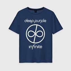 Женская футболка оверсайз Infinite Deep Purple
