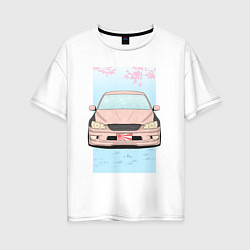 Женская футболка оверсайз Toyota Altezza stance alternative
