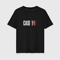 Женская футболка оверсайз Case 143