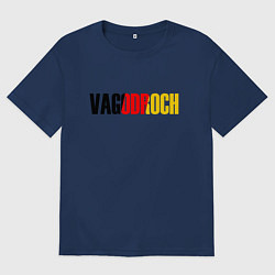 Женская футболка оверсайз VAGODROCH