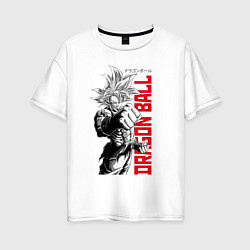 Женская футболка оверсайз Dragon Ball - Son Goku - Character