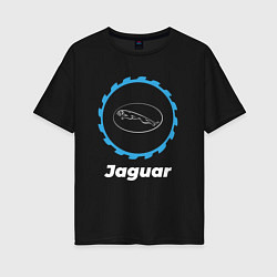 Женская футболка оверсайз Jaguar в стиле Top Gear