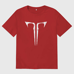 Женская футболка оверсайз Lost ark logo