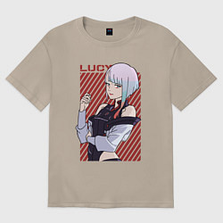 Женская футболка оверсайз Милая Люси