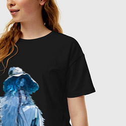 Футболка оверсайз женская Прекрасная Ранни - Elden Ring, цвет: черный — фото 2