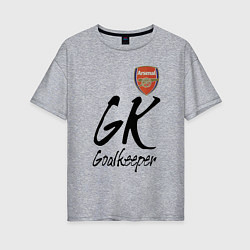 Женская футболка оверсайз Arsenal - London - goalkeeper