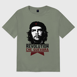 Женская футболка оверсайз Revolution hero