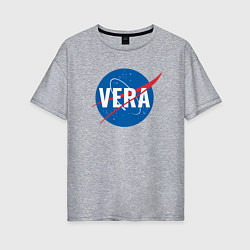 Женская футболка оверсайз Вера в стиле NASA