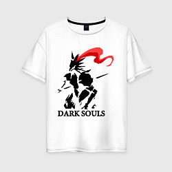 Женская футболка оверсайз Dark Souls