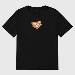 Женская футболка оверсайз Только так