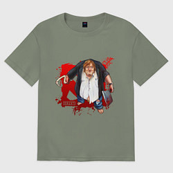 Футболка оверсайз женская Gabe Newell - Dota 2, цвет: авокадо