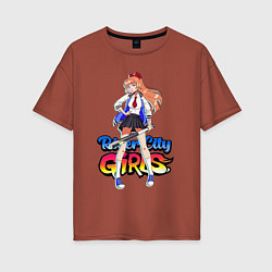 Женская футболка оверсайз Kyoko - River city girls