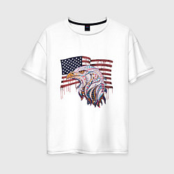 Женская футболка оверсайз American eagle