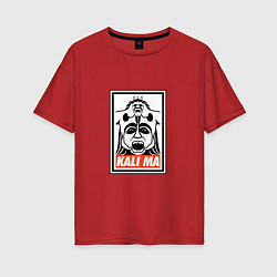 Женская футболка оверсайз Kali Ma
