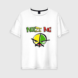 Женская футболка оверсайз Noize MC rap