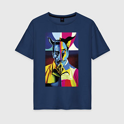 Женская футболка оверсайз Salvador Dali: Neural network