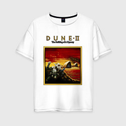 Женская футболка оверсайз Dune 2 - building of a dynasty