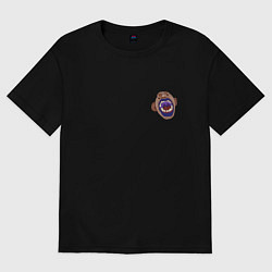 Женская футболка оверсайз Харя с разинутым ртом