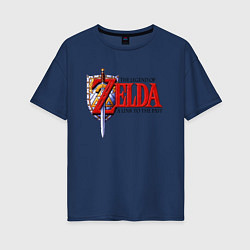 Женская футболка оверсайз The Legend of Zelda game