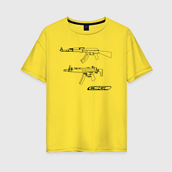 Женская футболка оверсайз CS white g by Boostuff