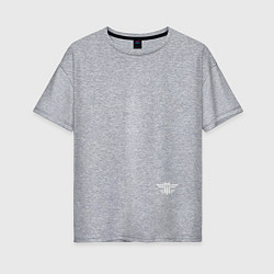 Женская футболка оверсайз Spark master tape swoup