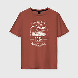Женская футболка оверсайз Я классический 1964