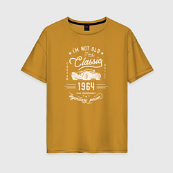 Женская футболка оверсайз Я классический 1964