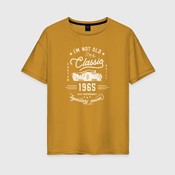 Женская футболка оверсайз Я классический 1965