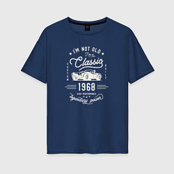 Женская футболка оверсайз Я классический 1968