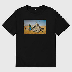 Женская футболка оверсайз Апофеоз ANIMAX