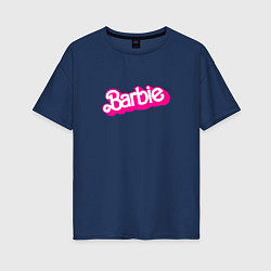 Женская футболка оверсайз Барби Фильм