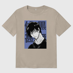 Женская футболка оверсайз Тодзи Фушигуро