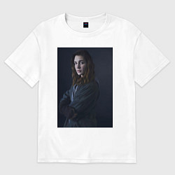 Футболка оверсайз женская Шершни Шона Шипман, цвет: белый