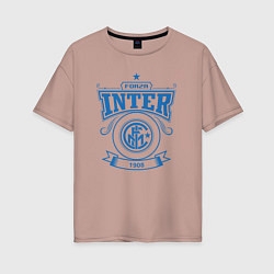 Женская футболка оверсайз Forza Inter