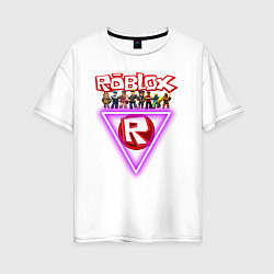 Женская футболка оверсайз Roblox, роблокс
