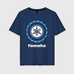 Женская футболка оверсайз Yamaha в стиле Top Gear