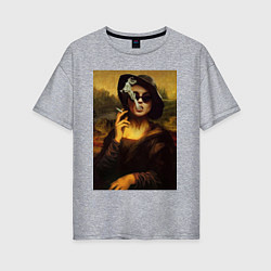 Женская футболка оверсайз Мона Марла