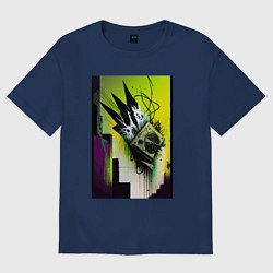 Женская футболка оверсайз Музыка города 2 - Хуф и Ся