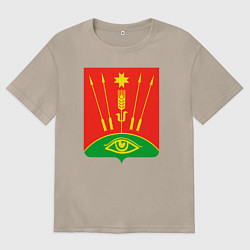 Женская футболка оверсайз Глазовский район