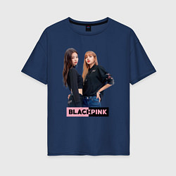 Женская футболка оверсайз Blackpink kpop