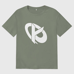 Женская футболка оверсайз Karmine Corp