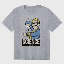 Женская футболка оверсайз Vault science