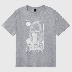Женская футболка оверсайз Bring Me the Horizon girl
