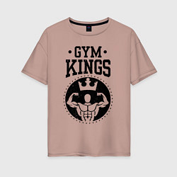 Женская футболка оверсайз Gym kings