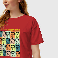 Футболка оверсайз женская Twenty Tarantino, цвет: красный — фото 2
