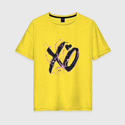 Женская футболка оверсайз XO