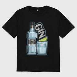 Женская футболка оверсайз Джин