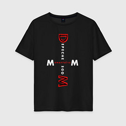 Женская футболка оверсайз Depeche Mode - Memento Mori MM
