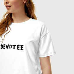 Футболка оверсайз женская Depeche Mode - Devotee, цвет: белый — фото 2