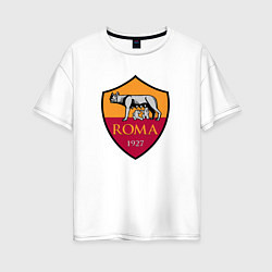 Женская футболка оверсайз Roma sport fc